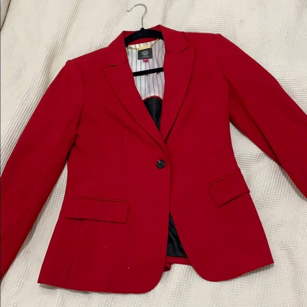 Vince Camuto Red Blazer